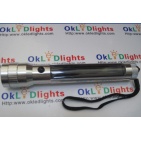 Aluminum Alloy Solar Power LED Flashlight - yk-sf-02