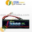 Lithium battery pack 22.2V 3300mAh 30C