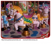 Park attractions amusement rides carousel horse - amusement park rides