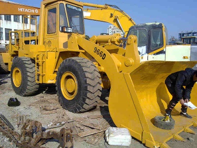 Used wheeled loader Caterpillar 966D
