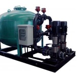 Big flow sand filter with water pump