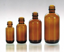 amber oral liquid glass bottles - 0004