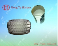 Platinum cure silicone rubber for tire mold