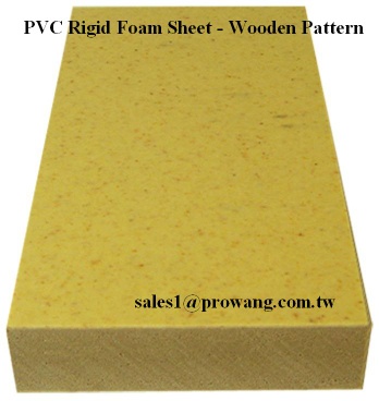 PVC Rigid Foam Sheets - Wooden Pattern 1 - PVC