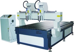 double Z axis wood carving cnc router