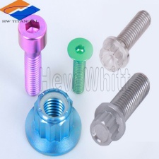 titanium flange head bolt/screw