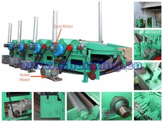 GM-410 Textile /Yarn/Fabric/Clothes Recycling Machine