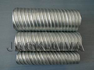 Supply spiral corrugated post-tension duct