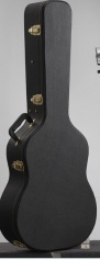 Acoustic guitar hard case for sale,Black Acoustic guitar case