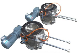 Quick clean rotary airlock valve - rotary feeder