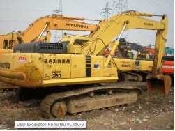 Used Excavator Komatsu PC350-6