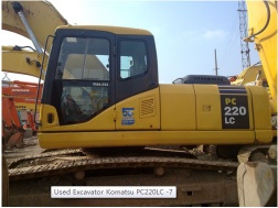 Used Excavator Komatsu PC220LC -7