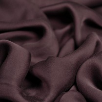 Solid Dyed Brown High Quality Sand Washed Silk Charmeuse Satin Fabric
