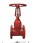 Rising stem resilient soft seated gate valve BS stand