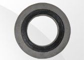 Inner and outer ring spiral wound gasket