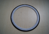 Rubber coated pad