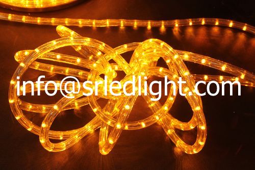 yellow led rope light
