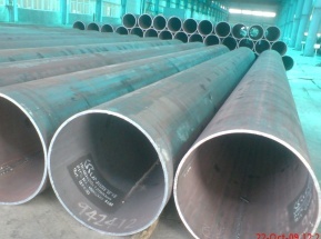 ERW Steel Pipe ASTM A53 API 5L DIN 2458 EN10217 BS 1387