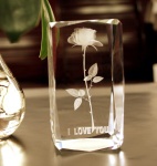 Crystal Crafts; 3D Crystal Gifts (Blank or Engraved)