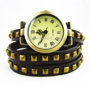 leather bracelet watch - LBW001