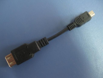 Female to Mini USB cable