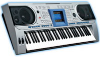 61-Key Standard Keyboard With Touch Function