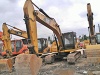 used cat 320D track excavator
