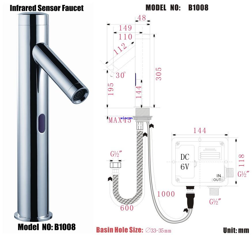 Faucet automatic High Quality