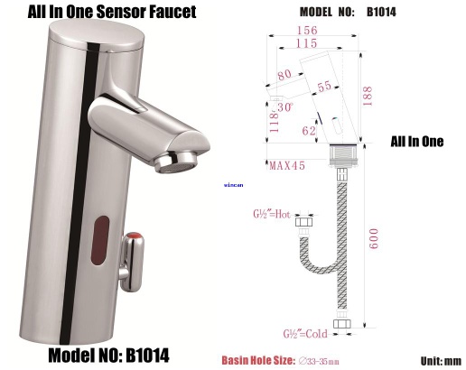 automatic faucet ,sensor taps B1014 - automatic faucet