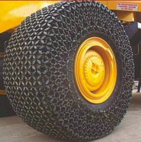 high quality tyre protection chain for wheel loader
