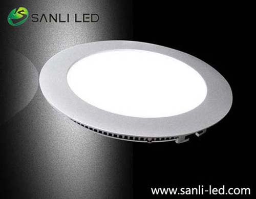 Round Dia180mm natural white LED Panel Light 7W with DALI dimmable & Emergency