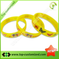Cheap Custom Silicone bracelet