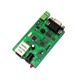 RS232 RS485 serial to TCP/IP ethernet server module converter