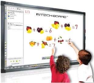 INTECH RE Series Dual User Infrared Interactive Whiteboard - RE Series