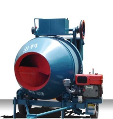 jzg diesel oil power concrete mixer