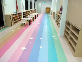 Kindergarten floor mat