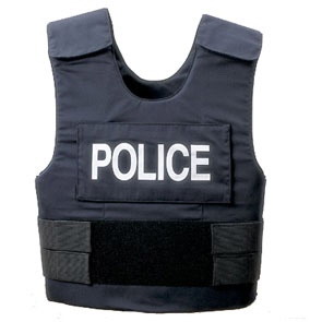 Body armor for police use