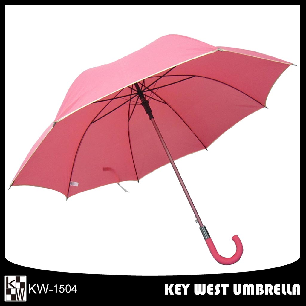 KW-1504 Pink Super Light Aluminum Golf Umbrella
