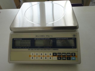 tabletop counting scale