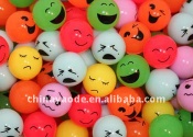 happy face bouncing ball
