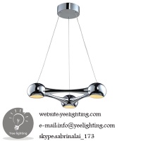 iron chandelier led lights from china COB 3W