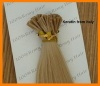 Pre-bonded hair extension,U-tip hair extension made from Brazilian hair