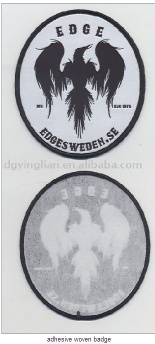 Sticker label/Adhesive woven patch