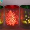 laser glass candle holders - YF0226