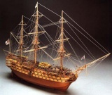 Boat handicraft: model HMS Victory