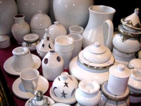 pottery,vases ashtrays,dishes,bols