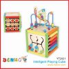 wooden toys-5 in 1 Intelligent Playing Cube
