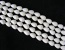 Wonderful 16inch 11*18mm white rain shape looes sea shell beads