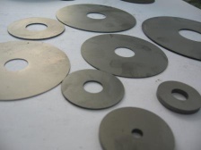 Solid carbide saw blanks, disc blanks