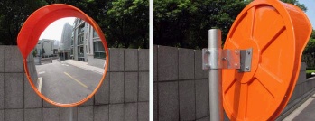 Convex/reflective Mirror